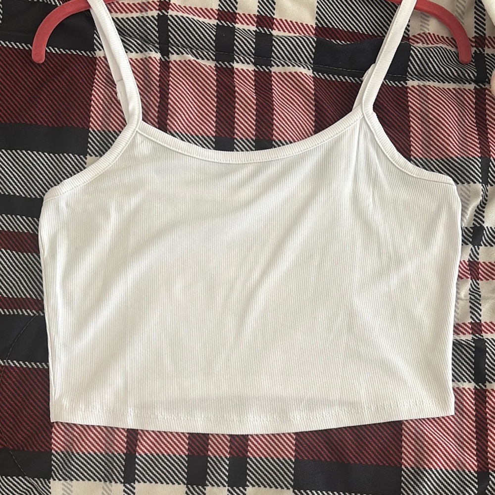 White Women's Camisole Top